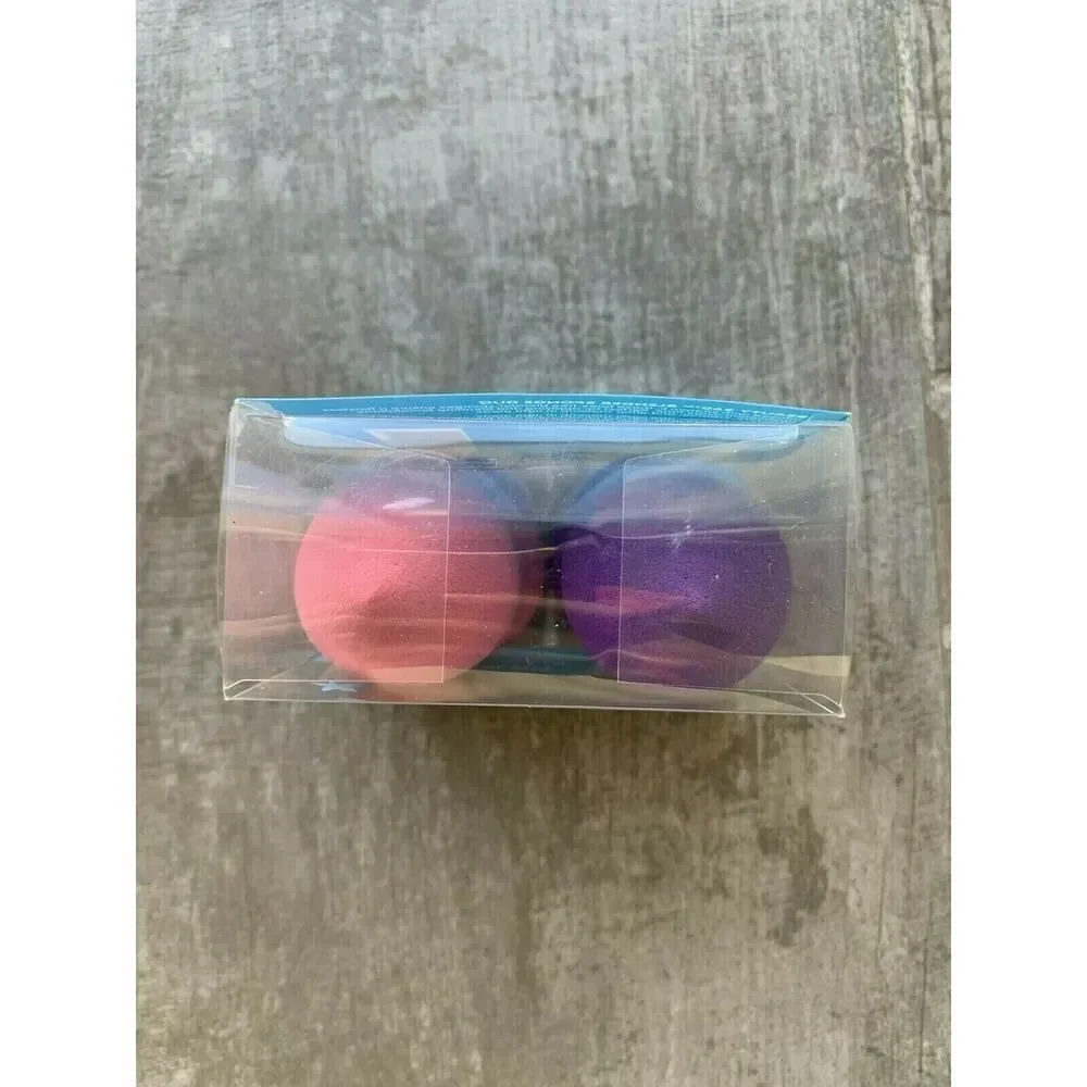 Set of 2 Beauty 360 Blender Sponge Duo Makeup NEW Infused w Vitamin E